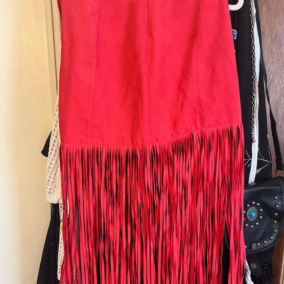 H&M Coachella fringe Skirt - Picture 1 of 2